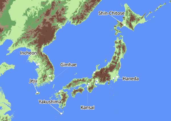 PDF Map Airport 空港 Kuukou